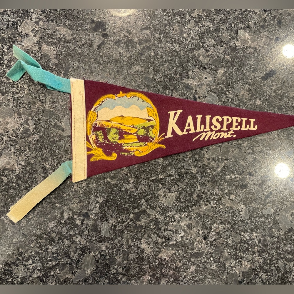 Vintage Pennant  - Kalispell Montana